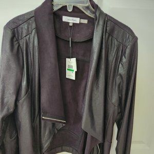 NWT black zipper jacket